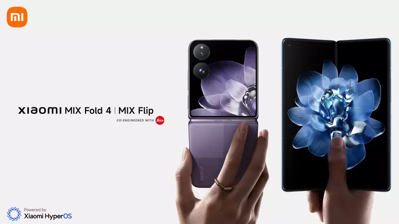 Xiaomi redobla su apuesta por los dispositivos plegables presentando el MIX Fold 4 y el MIX Flip